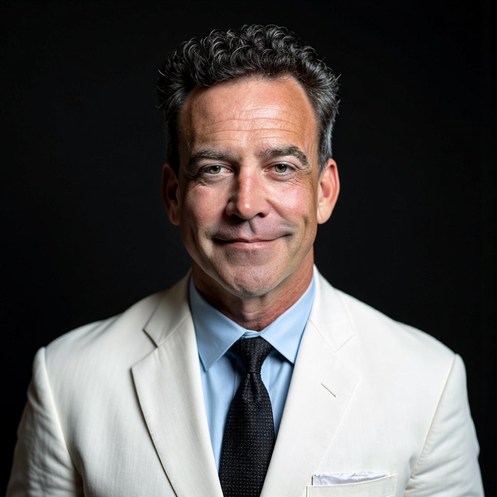 Professional close headshot